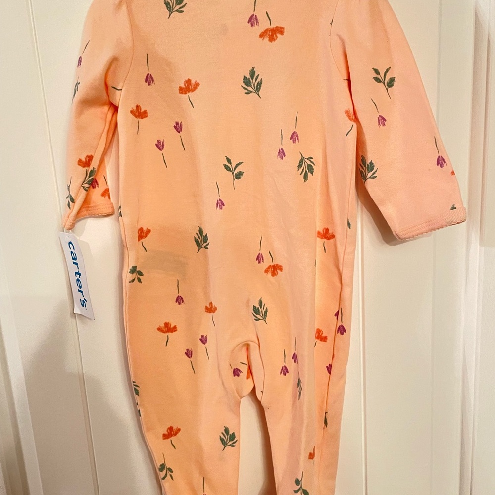 Carter's® Baby Girls Little Sister Footie Pajamas NEW - Picture 6 of 6